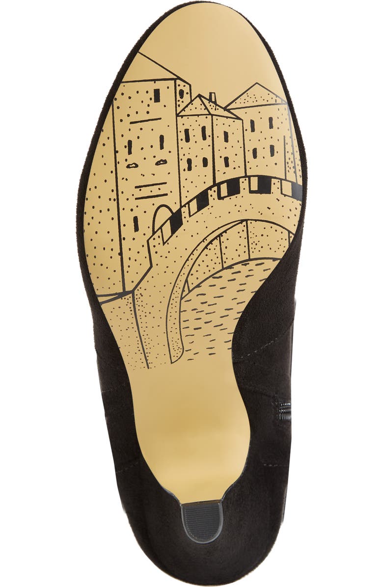 Bella Vita Troy II Knee High Boot, Alternate, color, Blk Suede