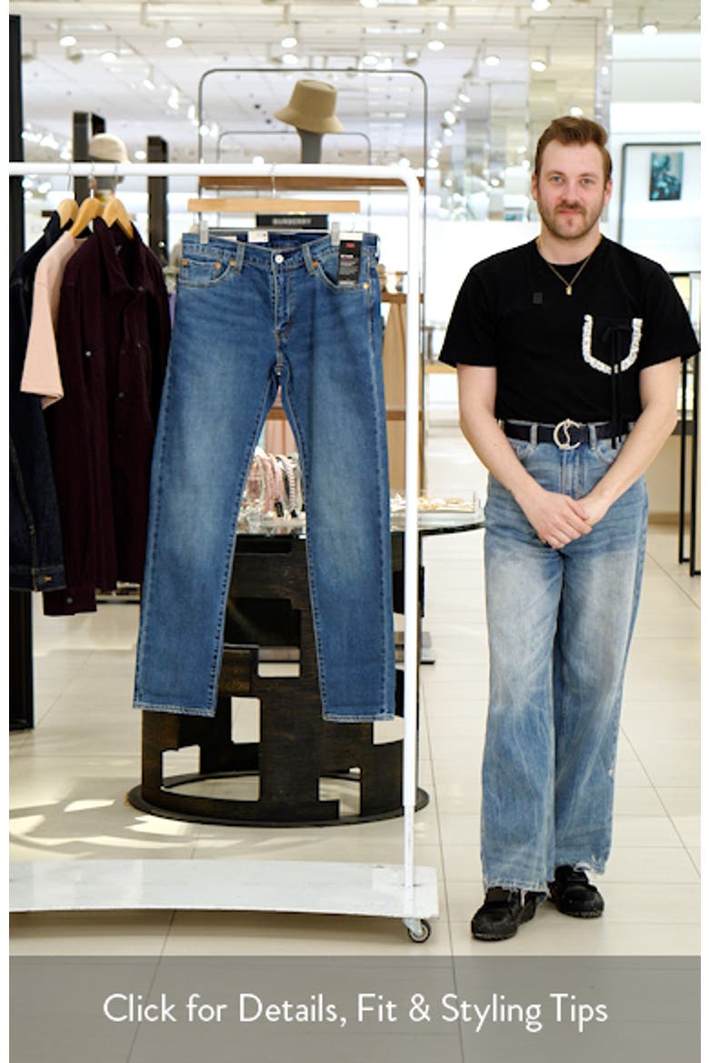 511™ Slim Fit Stretch Selvedge Jeans video