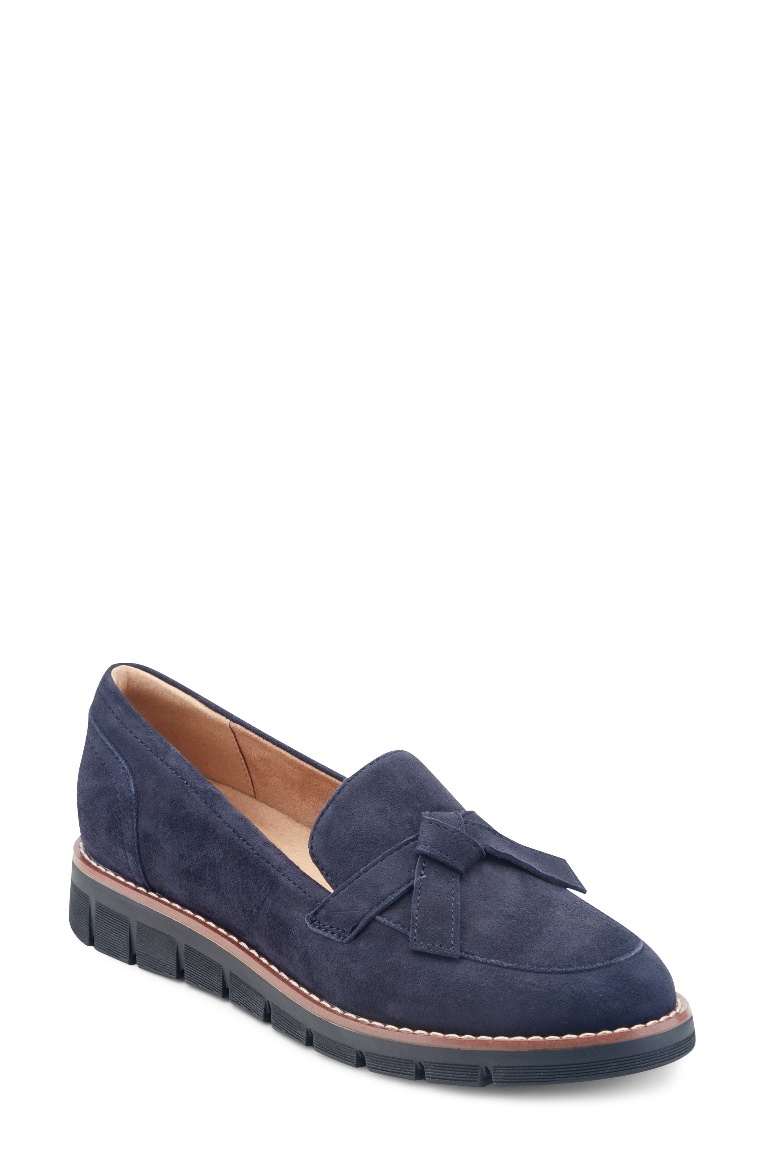 DARK BLUE SUEDE
