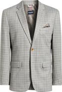 DANIEL HECHTER Tan Glen Check Knit Sport Coat