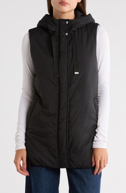 Cloud Weight Hooded Long Vest