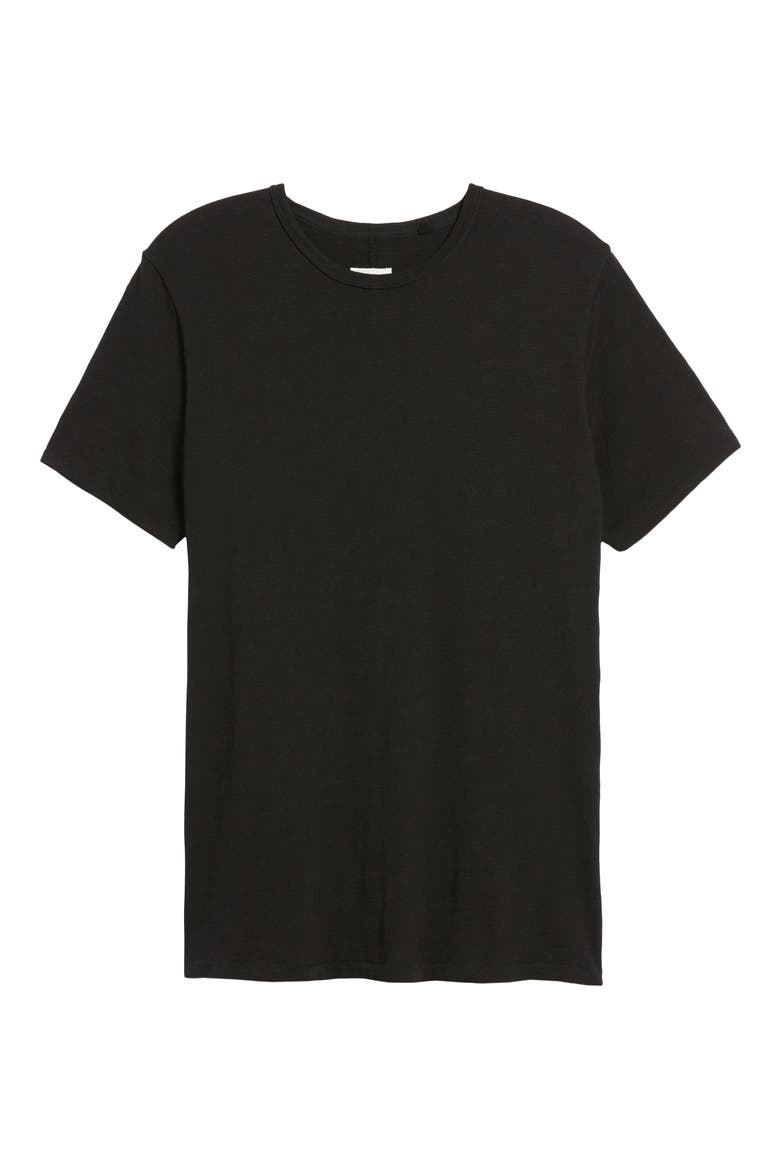 Classic Flame Tee, Alternate, color, JET BLACK