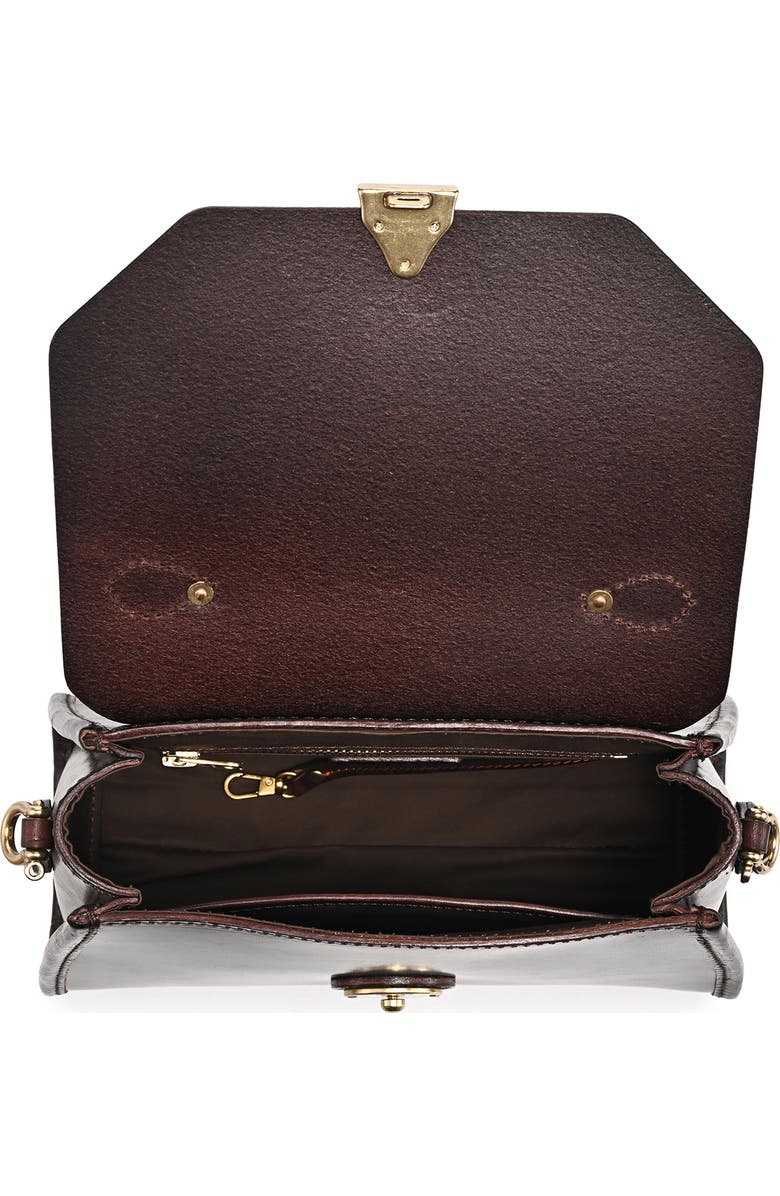 OLD TREND Laurel Genuine Leather Classic Everyday Satchel, Alternate, color, Brown