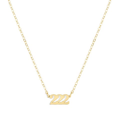 Angel Numbers Necklace