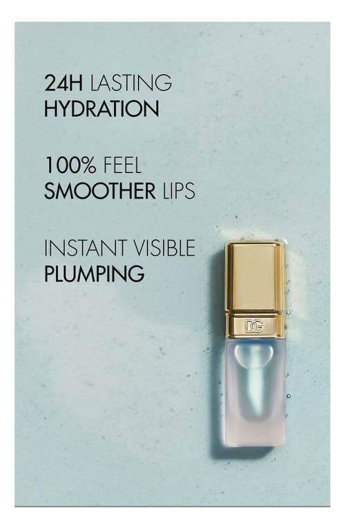 Dolce & Gabbana Dolce&gabbana Mint Oil Lip Plumper Flash Plumping Lip Oil In Green