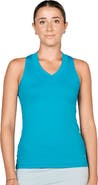 Sofibella UV Colors Racerback Womens Tennis Tank Top