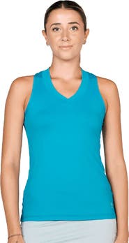 Sofibella UV Colors Racerback Womens Tennis Tank Top