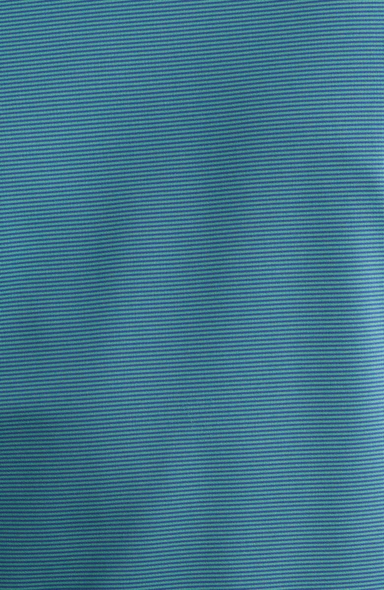 Peter Millar Pine Sugar Stripe Performance Hoodie, Alternate, color, Sport Navy