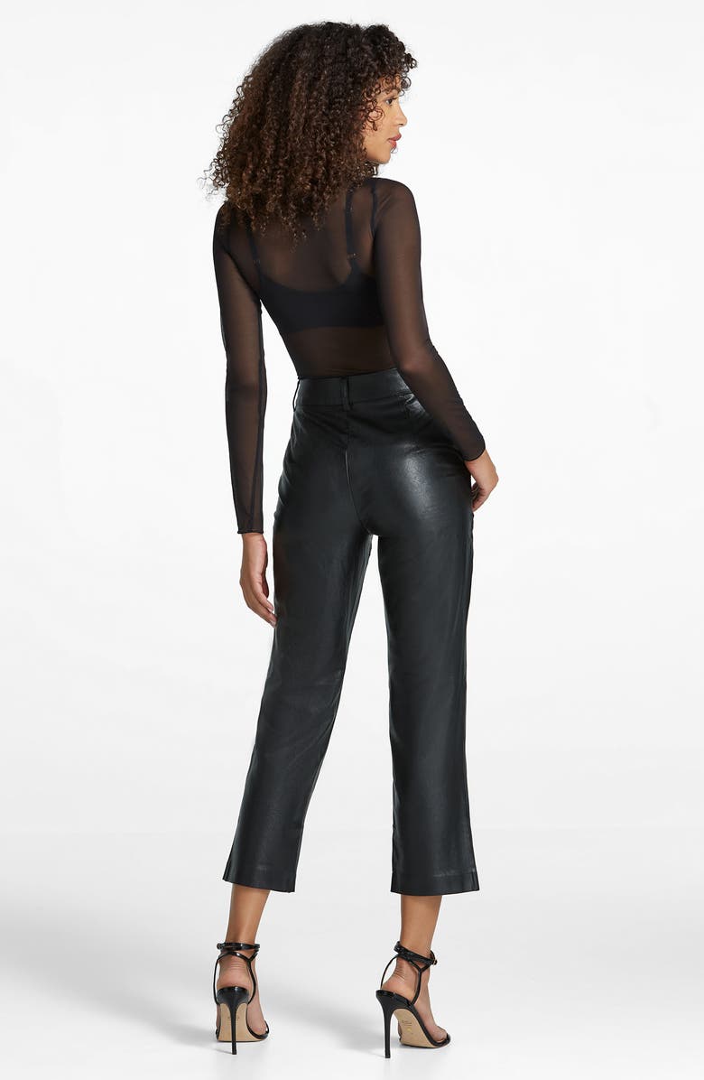 Commando Chic Mesh Long Sleeve Tee, Alternate, color,