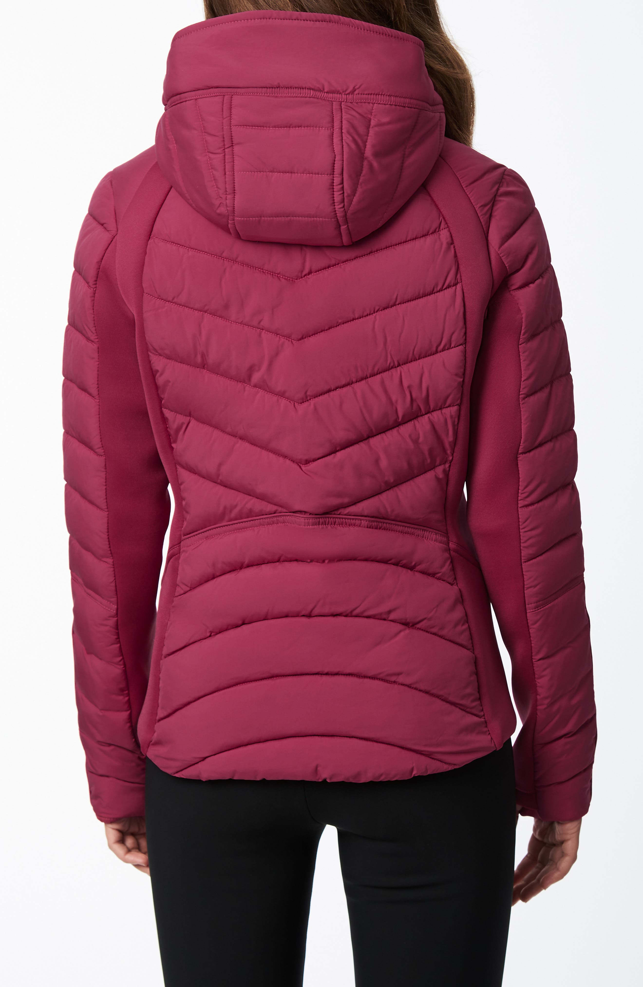 Hooded Quilted Water Repellent Jacket - image 2