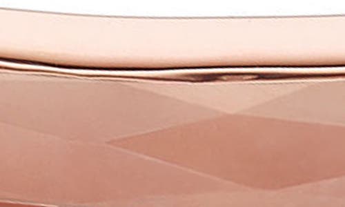 Monica Vinader Rose Gold Baja Facet Bracelet In Rose Gold/rose Quartz