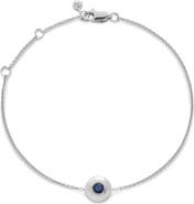Monica Vinader September Birthstone Blue Sapphire Bracelet