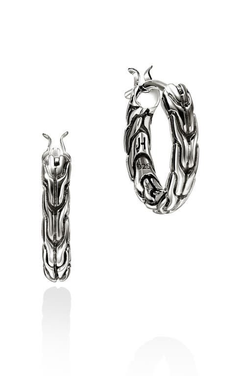 John Hardy Jh Essential Hoop Earrings In Metallic