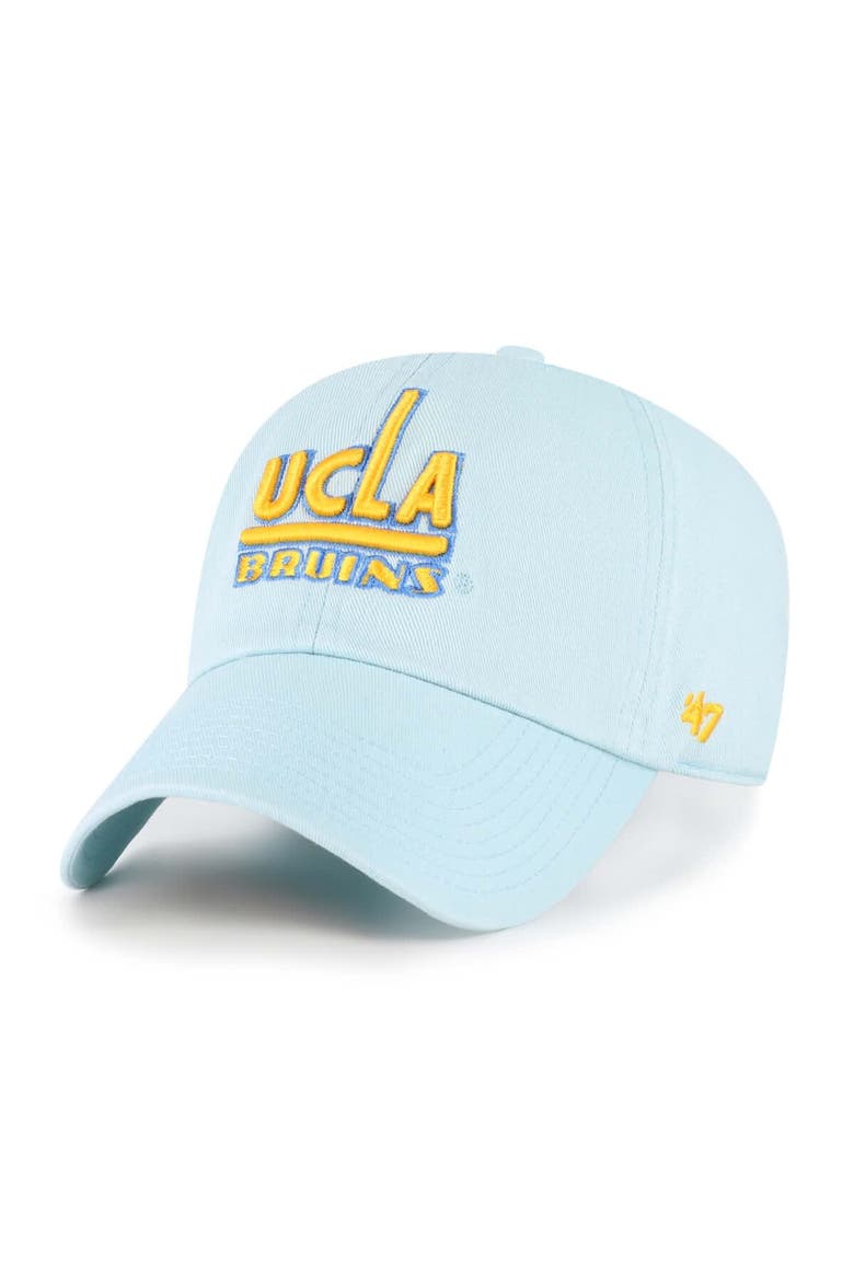 Men's '47 Powder Blue UCLA Bruins Vault Clean Up Adjustable Hat, Main, color, Powder Blue