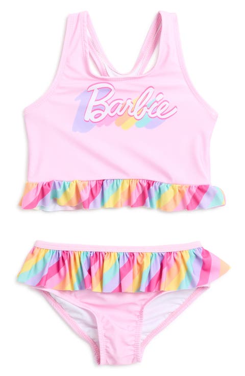 Kids' Barbie® Ruffled Bikini (Toddler)