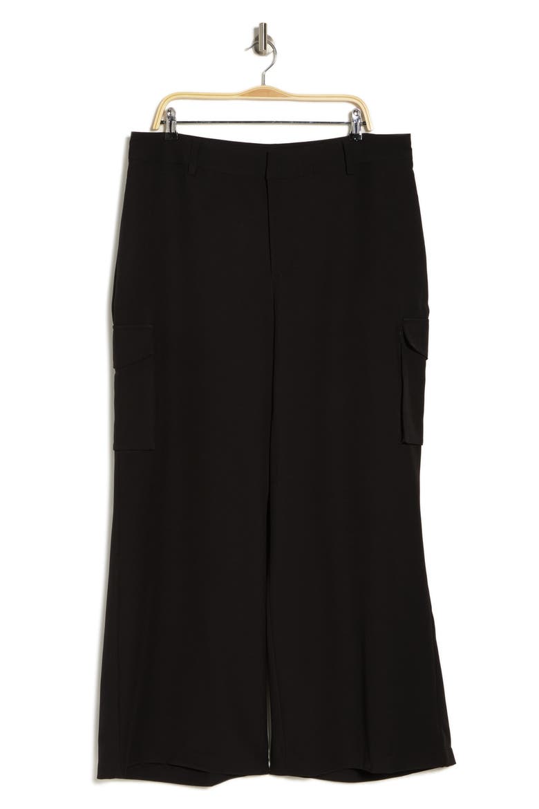 Aaliyah Cargo Pants, Alternate, color, BLACK