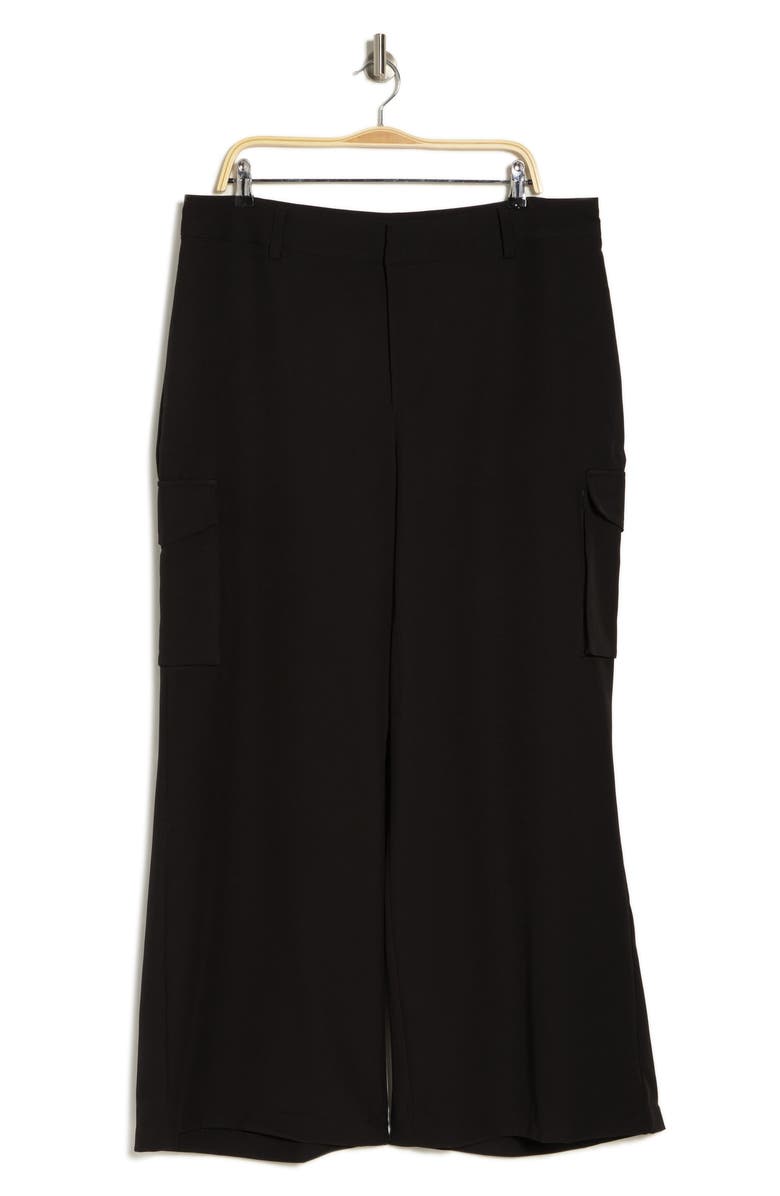 BY DESIGN Aaliyah Cargo Pants, Alternate, color, Black