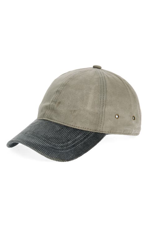 Corduroy Brim Baseball Cap