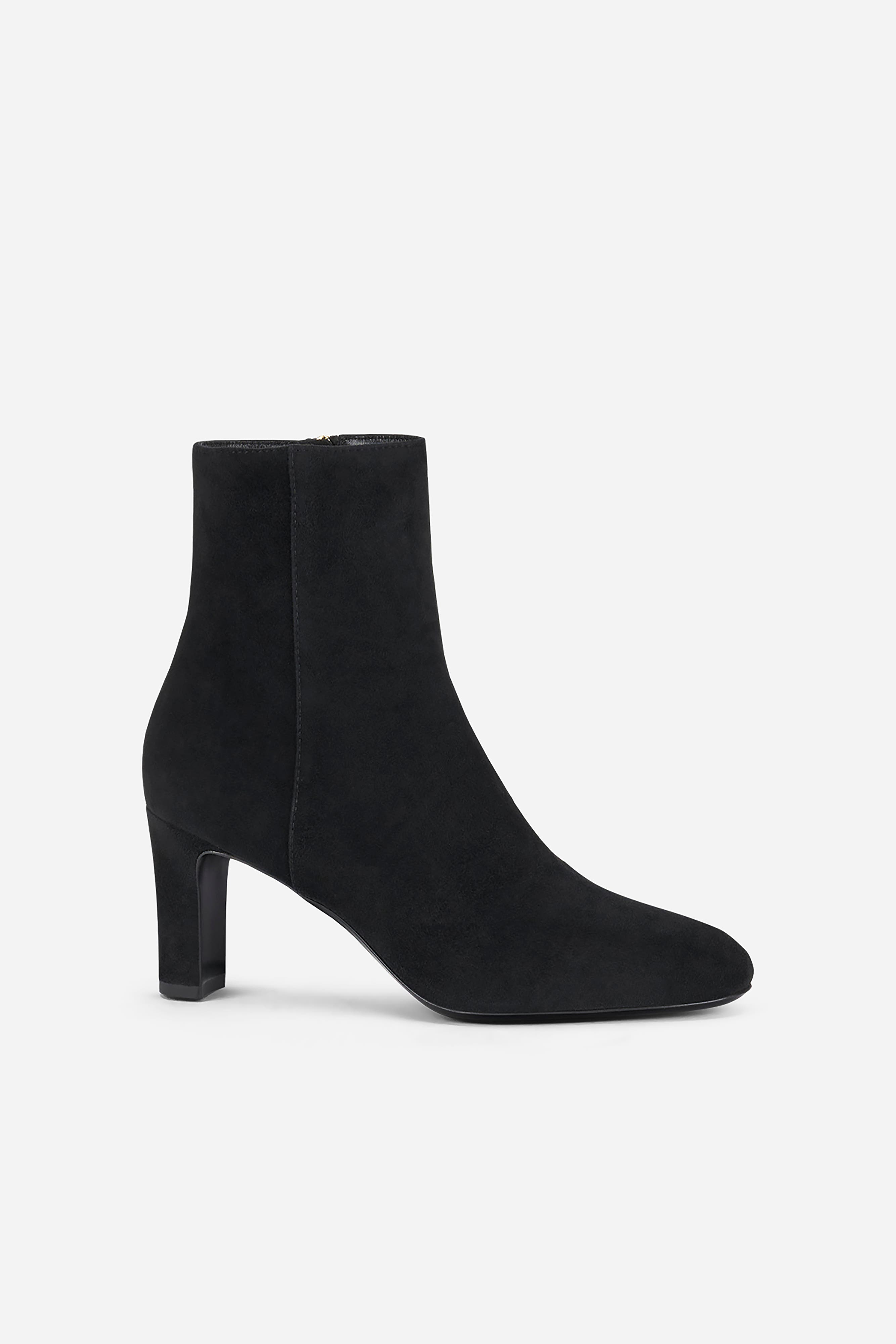 AGL Ginny Bootie Heeled Ankle Boot, Main, color, Black