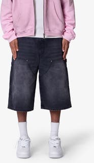 mnml Ultra Baggy Denim Carpenter Shorts
