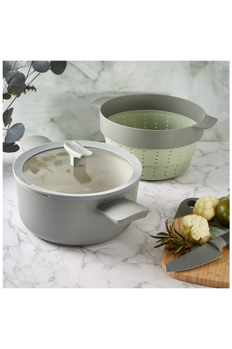Leo Balance 3-Piece Steamer Set, Alternate, color, MOON MIST