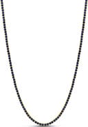SHYMI Classic 2mm Sapphire Tennis Necklace