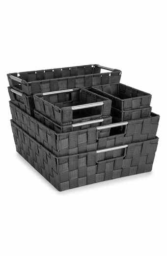 9-Piece Woven Storage Basket Set