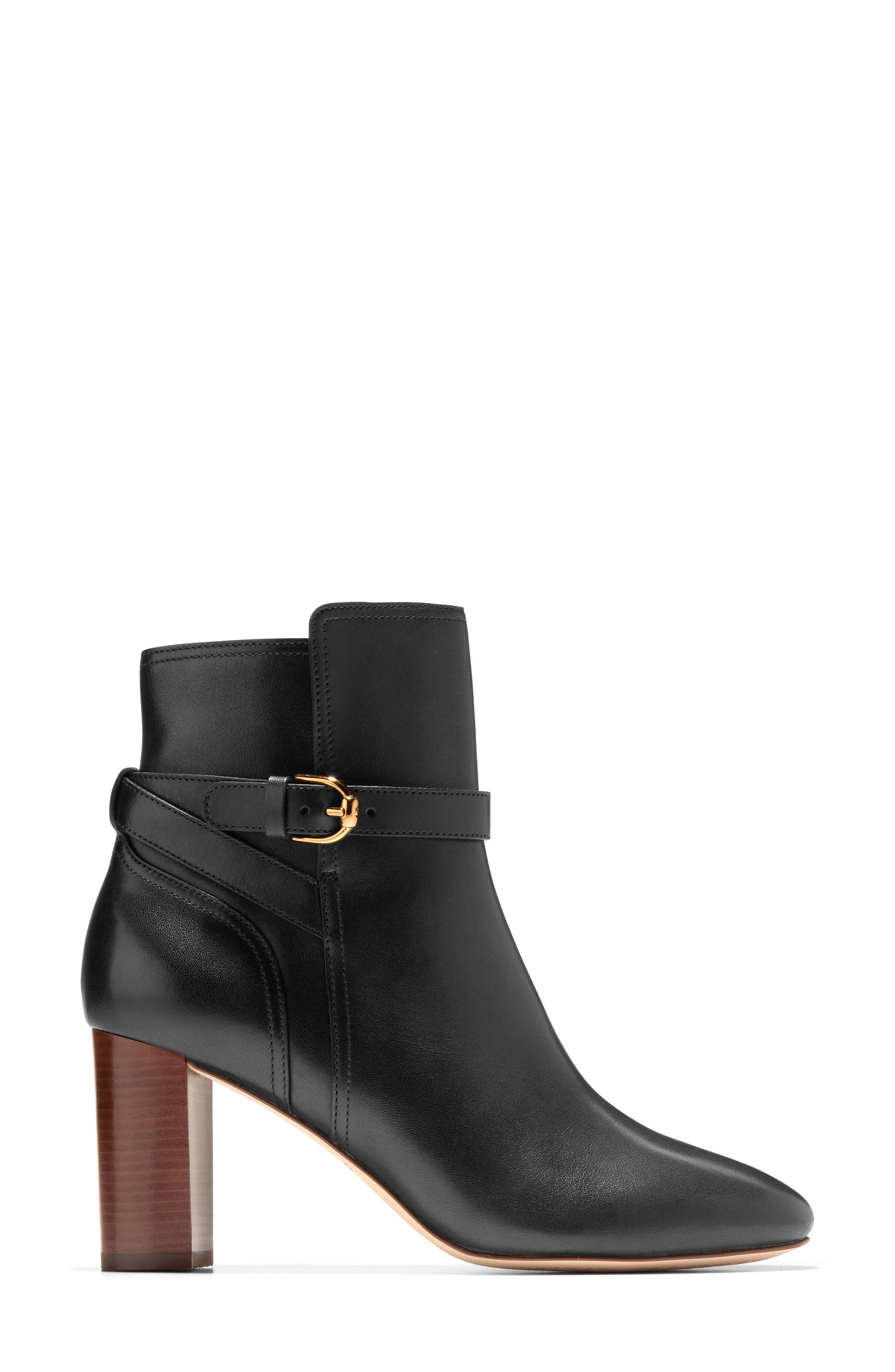 Cole Haan Glendale Jodhpur Bootie, Alternate, color, Black Leather