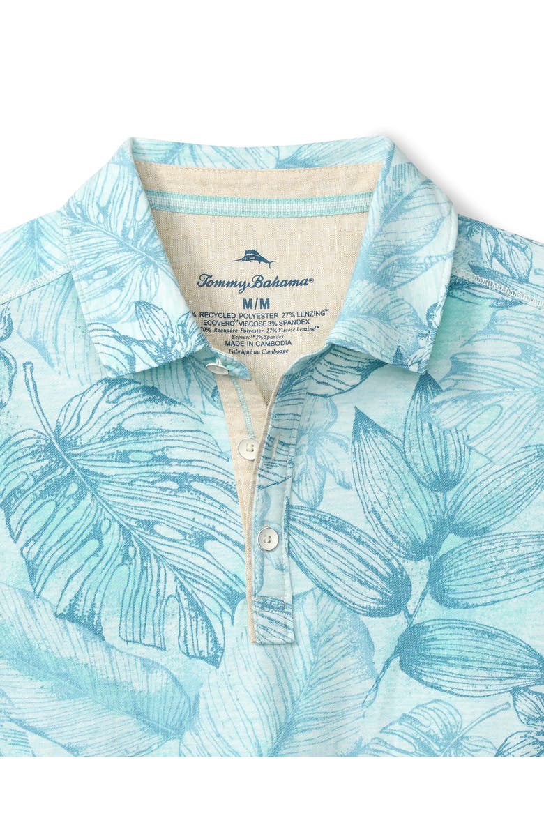 Tommy Bahama Coasta Vera Frond Escape Short Sleeve Polo, Alternate, color, 