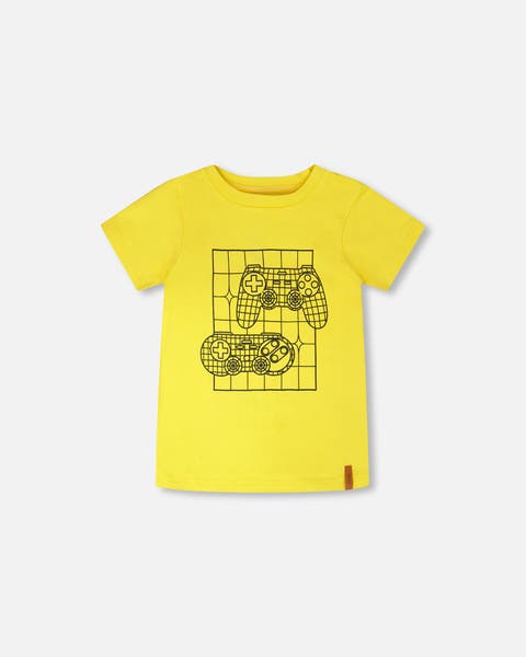 Organic Cotton Jersey Gamer T-Shirt (Toddler, Little Kid & Big Kid)