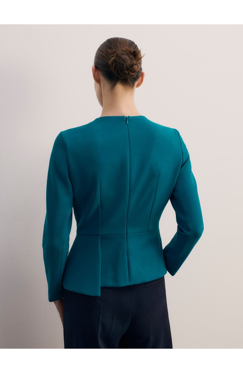 The Fold Malone Woven Top, Alternate, color, Blue