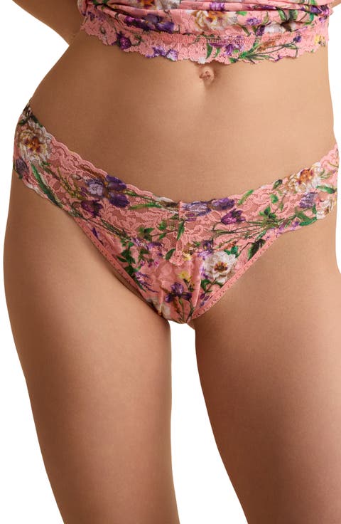 Print Original Rise Thong