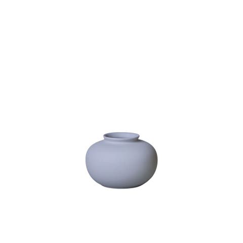Matte Porcelain Mini Apple Vase