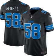 Nike Men's Nike Penei Sewell Black Detroit Lions Vapor F.U.S.E. Alternate Limited Jersey