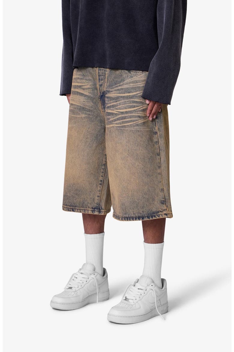 Baggy Denim Shorts, Alternate, color, VINTAGE BLUE