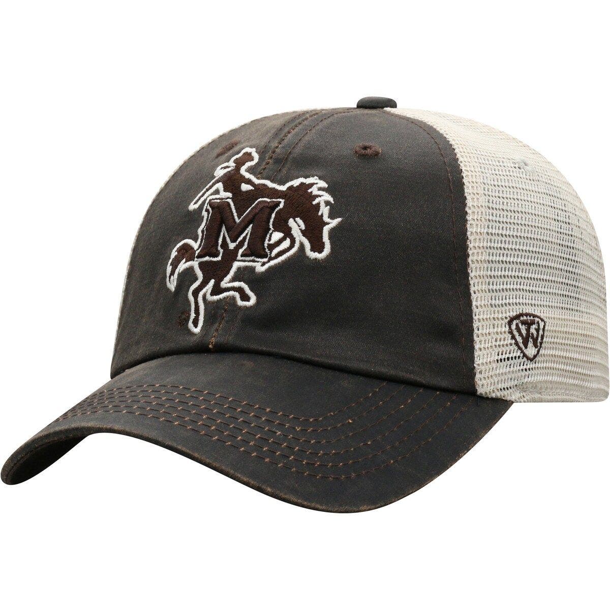 RetroRoots Vintage Taco Bell Trucker Hat – Brown Snapback, Original Logo, Unisex
