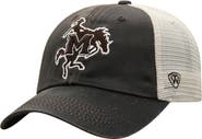 TOP OF THE WORLD Men's Top of the World Brown McNeese State Cowboys Scat Mesh Trucker Snapback Hat