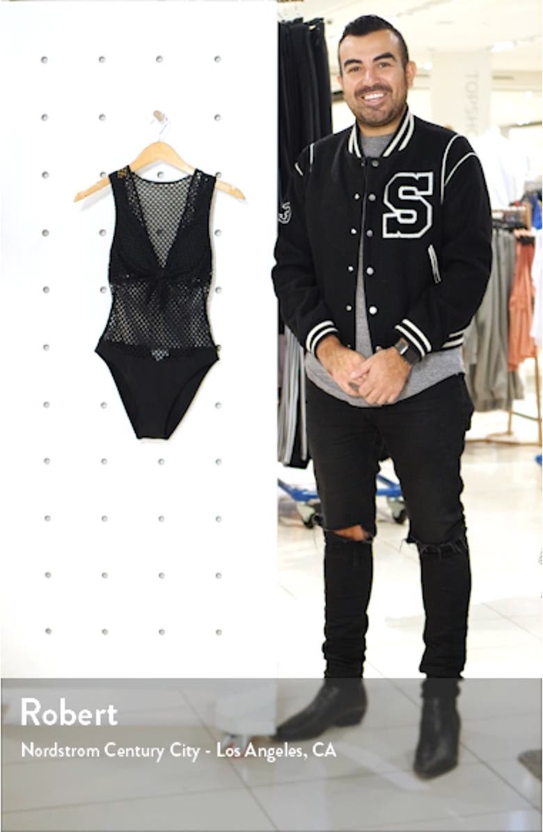 Bo Crochet One-Piece Swimsuit, sales video thumbnail