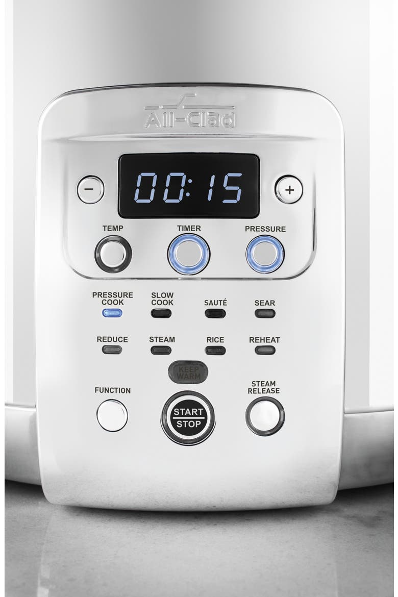 Electric Pressure Cooker, Alternate, color, SILVER