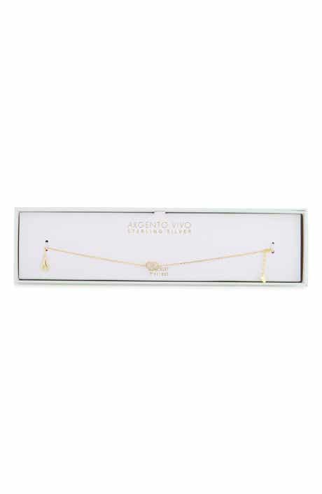 Pav Bubble Heart Bracelet