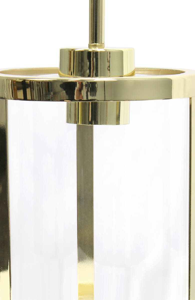 LALIA HOME Glass Shade Pivoting Flush Mount Pendant Lamp, Alternate, color,