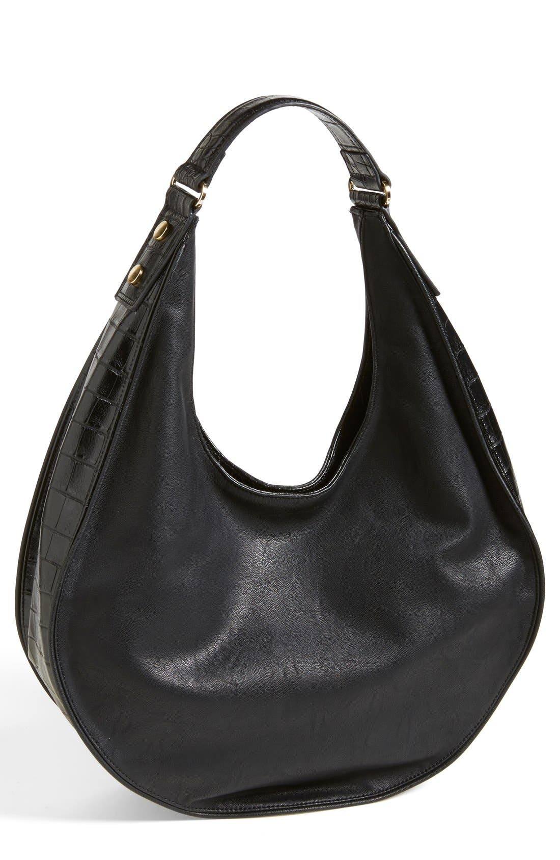 French Connection 'Elite' Hobo, Main, color, 