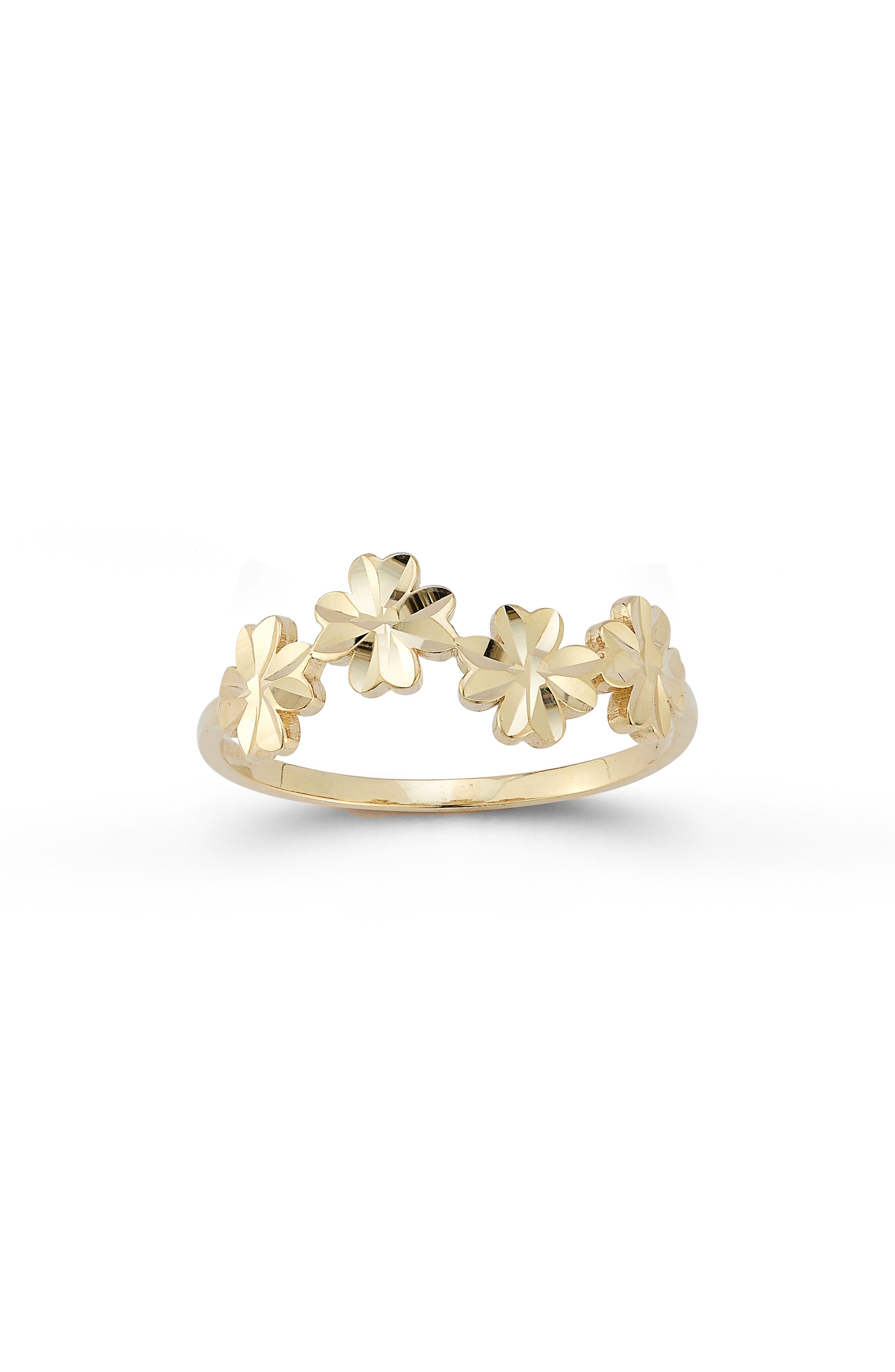 Ember Fine Jewelry 14K Gold Flower Ring