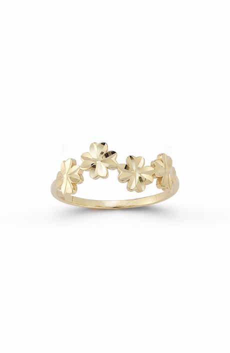 Ember Fine Jewelry 14K Gold Flower Ring
