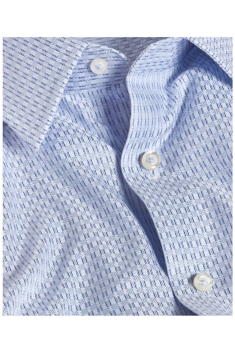Regular Fit Textured Dobby Dress Shirt, Alternate, color, SKY/ BLUE