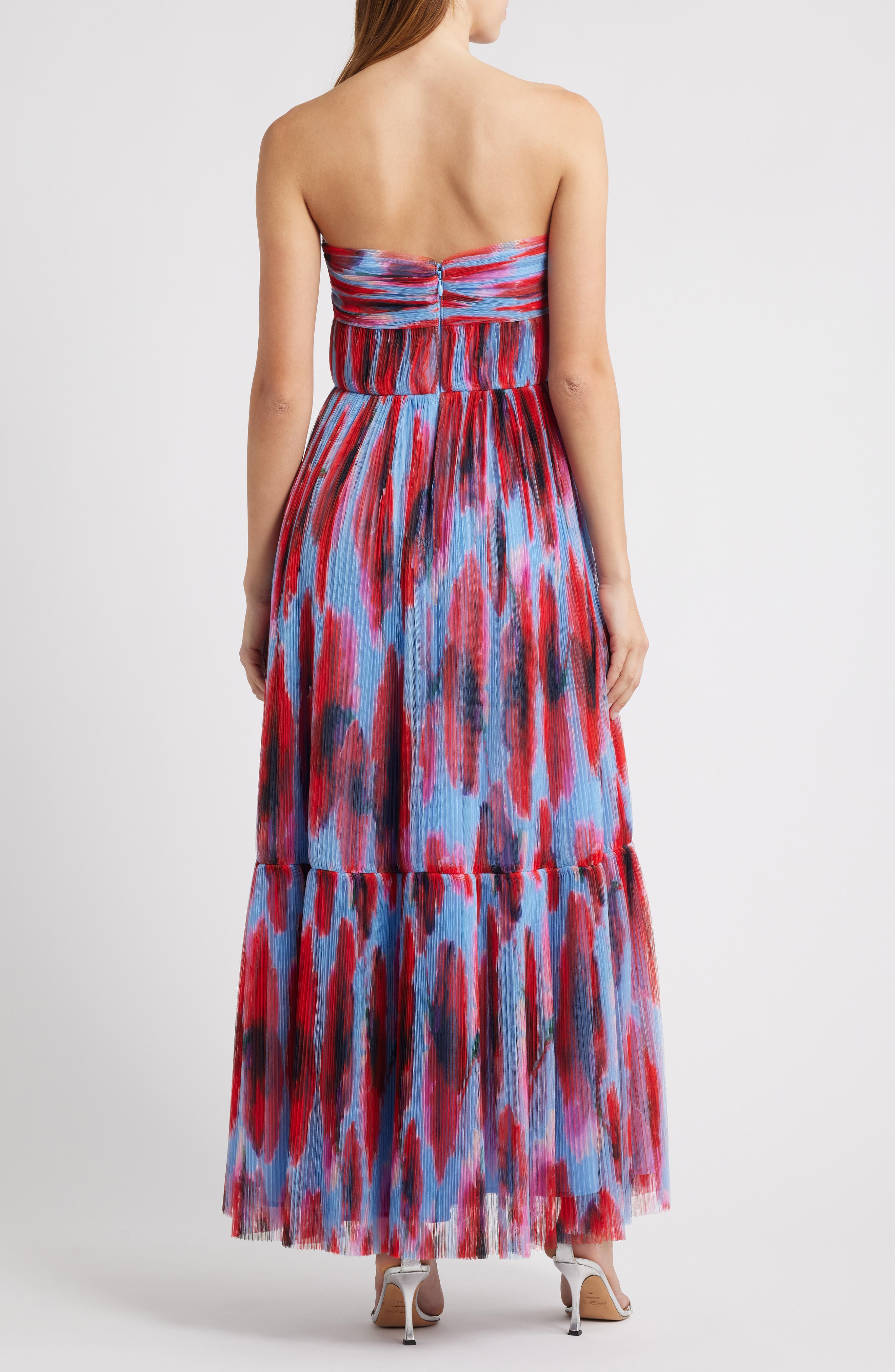Bow Front Strapless Maxi Dress - image 2