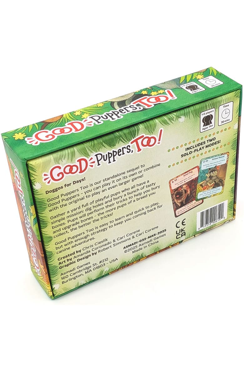 Good Puppers Too, Strategy Card Drafting Game, Ages 14+, Alternate, color, Multicolored