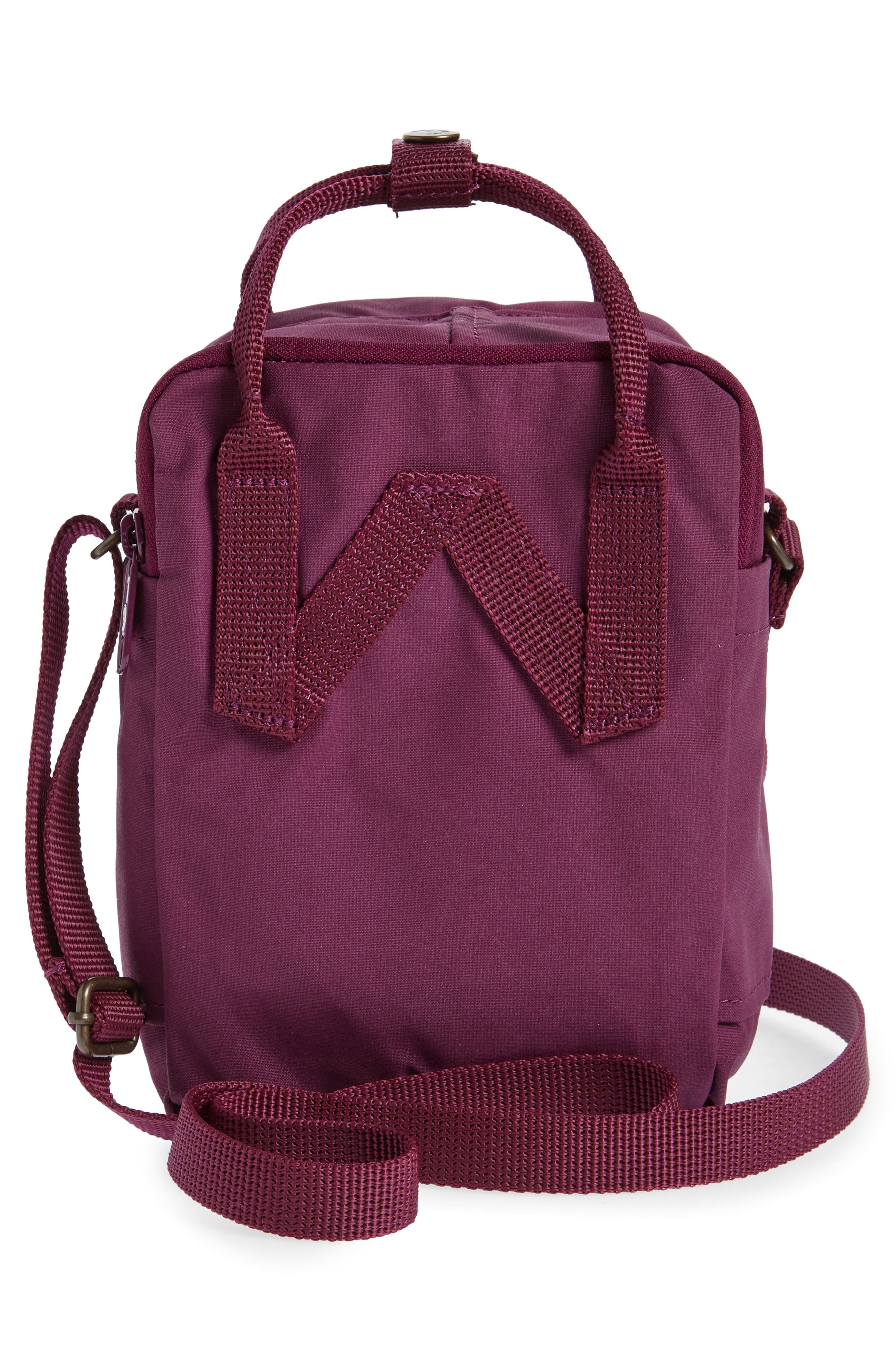 Fjällräven Kånken Water Repellent Sling Shoulder Bag, Alternate, color, Royal Purple