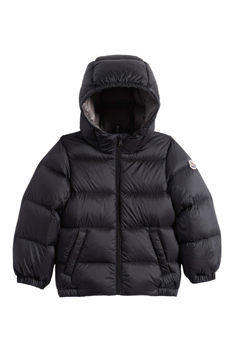 Kids' New Macaire Down Puffer Jacket, Main, color, BLACK