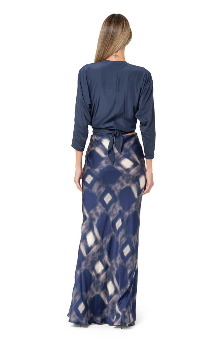 JBQ Meadow Skirt, Alternate, color, Indigo Brick